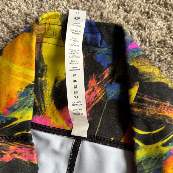 Lululemon Athletica Vibrant Abstract Leggings - Picture 7 of 7